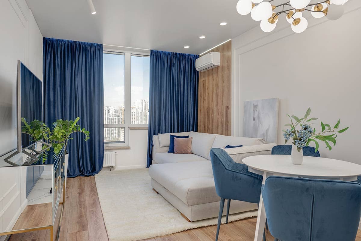 living-room-apartment Living Room in Apartment